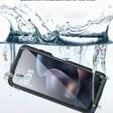 Lanhiem for Moto G 2026 / G Play 2026 5G Case, IP68 Waterproof Dustproof Shockproof Case with Built-in Screen Protector, Full Body Underwater Protective Cover for Moto G 2026 / G Play 2026 5G, Black
