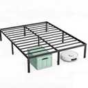 OLIXIS Full Bed Frame, Heavy Duty Sturdy 12 Inch Metal Platform Bed Frames, Enhanced Stability & Noise-Free, Under-Bed Storage, No Box Spring Needed, Easy Assembly