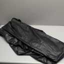 H.VERSAILTEX Velvet Futon Cover Armless Sofa Covers Sofa Bed Covers Stretch Futon Couch Cover Sofa Slipcover Furniture Protector Thick Soft Form Fitted Stay in Place, Black