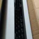 34" Folding Table, Portable Square Folding Card Table with Collapsible Legs & Carrying Handle, Plastic Tables for Camping,Picnic, Office, Party, White