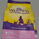 Wellness Complete Health Kitten Dry Cat Food for Indoor & Outdoor Cats, Wholesome Grains, Natural, Original Turkey, Turkey Meal and Chicken (5 Pound Bag)