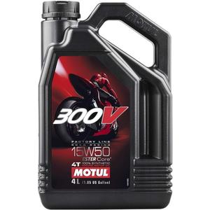 Motul 15W50 4-LTR 300V, fact.line, 10412 104129 (MOTO 300V 15W50 4L)