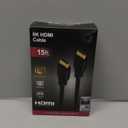 GE 8k HDMI 2.1 Cable, 15 ft 