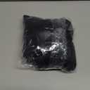 Aleumdr Women Retro Tankini Swim dress Tummy Control Bathing Suits Two Piece Tankini Tops with Bikini Bottoms Twist Swimwear (Large, Black)