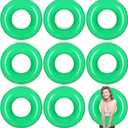 Gemscream 8 Pcs Large Inflatable Pool Float 36 Inches Swimming Ring Pool Floats Adult Inflatable Tube for Summer Vacation Beach River Bachelorette Wedding Party Supplies