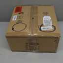 SZXYKEJI Modern Crystal Ceiling Light Fixture 3 Lights Mini Flush Mount Chandelier Gold Cage Round Ceiling Light for Foyer Hallway Dining Room Living Room Bedroom