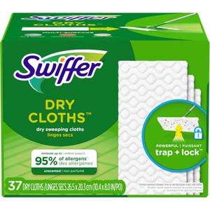 Swiffer Sweeper Dry Sweeping Pad Refills for Floor mop Unscented 40 Count