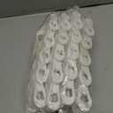 Plastic White Hanger Clips - 60 Pack Multi-Purpose Clips for Hangers
Clothes Pins Finger Clips for Plastic Clothes Hangers, Perfect for Skirt Pants Hangers, Organize Clothes, Closet Save Space