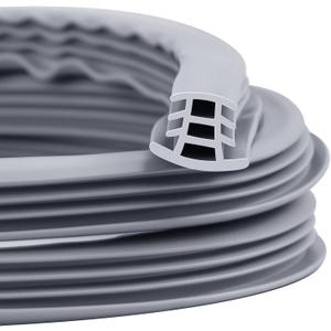 Flexible EPDM Rubber Strip (50 ft Long and 3/4 inch Wide) for Concrete Crack Repair and Replacement - Weather and Aging Resistant Expansion Joint Filler for Driveways and Sidewalks