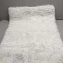 Small Rugs for Bedroom 2x3 Fluffy, Soft Fuzzy Area Rug for Living Room Dorm, Non Slip Shag Rugs for Girls Boys Bedroom, Soft Kids Carpet, Modern Home Decor Aesthetic(2 x 3, White)