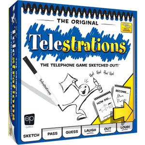 Telestrations Original 4-8 Player | Family Board Game | A Fun Game for Kids and Adults | Game Night Just Got Better | The Telephone Game Sketched Out | Ages 12+