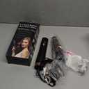 Round Hair Blow Dryer Brush - 1.2 Inch Ceramic Barrel Hair Dryer Brush for Short/Middle Hair, One Step Hair Drying, Volumizing, Straightening and Styling(Yellow-Black, 1.2 Inch)