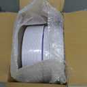 bUCLA 100PCS White Plastic Plates-10.25inch Disposable Dinner Plates-Premium Party&Wedding Plates