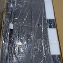 Rolanstar Bed Frame Twin Size with Lift Up Storage, Charging Station & LED Lights, Upholstered Storage Headboard, Heavy Duty Wooden Slats, No Box Spring Needed, Noise Free, Easy Assembly, Dark Grey