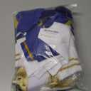 Boys Prince Charming Costume Cosplay Dress-Up Medieval Royal King Outfits for Kids (9-10 Years, Blue)