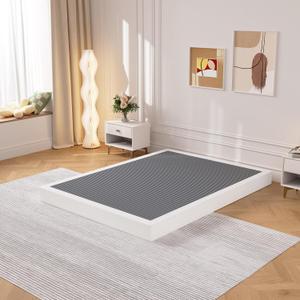 THEARK Queen Box Spring 5 Inch, 3000lbs Heavy Duty Box Spring Queen Size Metal Mattress Foundation, Easy Assembly, Noise Free