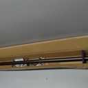 1" Curtain Rod Telescoping Single Drapery Rod 36-72 Inches, Square Finials, Bronze