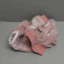 Onesie for Dogs with Feet Dog Winter Clothes for Medium Dogs Full Body Suit for Shedding Dogs Glow in The Dark (Pink, M)