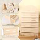 DoubleFill 5 Tier Wooden Earring Display for Vendor Arch Jewelry Display Stand Rack with Adjustable Height for Retail Selling