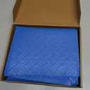 Swimming Pool Ladder Mat,Swimming Pool Step Mat with Non-Slip Texture - Blue Protective Pools Step Pad, Pool Accessories for Above Ground Stairs(36 X 24 Inch)