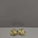 REECHO 2 PCS Mini Claw Clip in Messy & Cat Ears Hair Bun Extensions HB001 Wig Accessory Updo Hairpieces for Women (Pack of 2-3" Straight, Light Blonde)