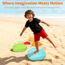 Gentle Monster baby toy Stepping Stones for Kids 5PCS (Colorful)