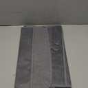 Dual Sided Hanging Shoe Organizer for Closet with 24 Large Pockets Hanging Shoe Rack Holder with Rotating Hanger (GREY)