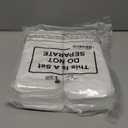 Tondiamo 20 Pieces Dog Diaper Pads Washable Reusable Replaceable Diapers Liner Pads for Small Medium Dog (Male, Medium) White