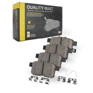 QUALITY-BUILT Rear Ceramic Brake Pads, Premium 1001-2221C, Compatible with 2019-2025 BMW/Toyota (230i,230i xDrive,330e,330e xDrive,330i,330i xDrive,430i,430i Gran Coupe,430i xDrive,430i xDrive Gran)