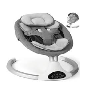 Baby Swing For Infants , Baby Auto Swing, Gray