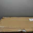 Amazon Basics Outdoor Patio Zero Gravity Folding Reclining Lounge Rocking Chair with Pillow, Afforable Folding Chairs for Outside, Beige (Beige)