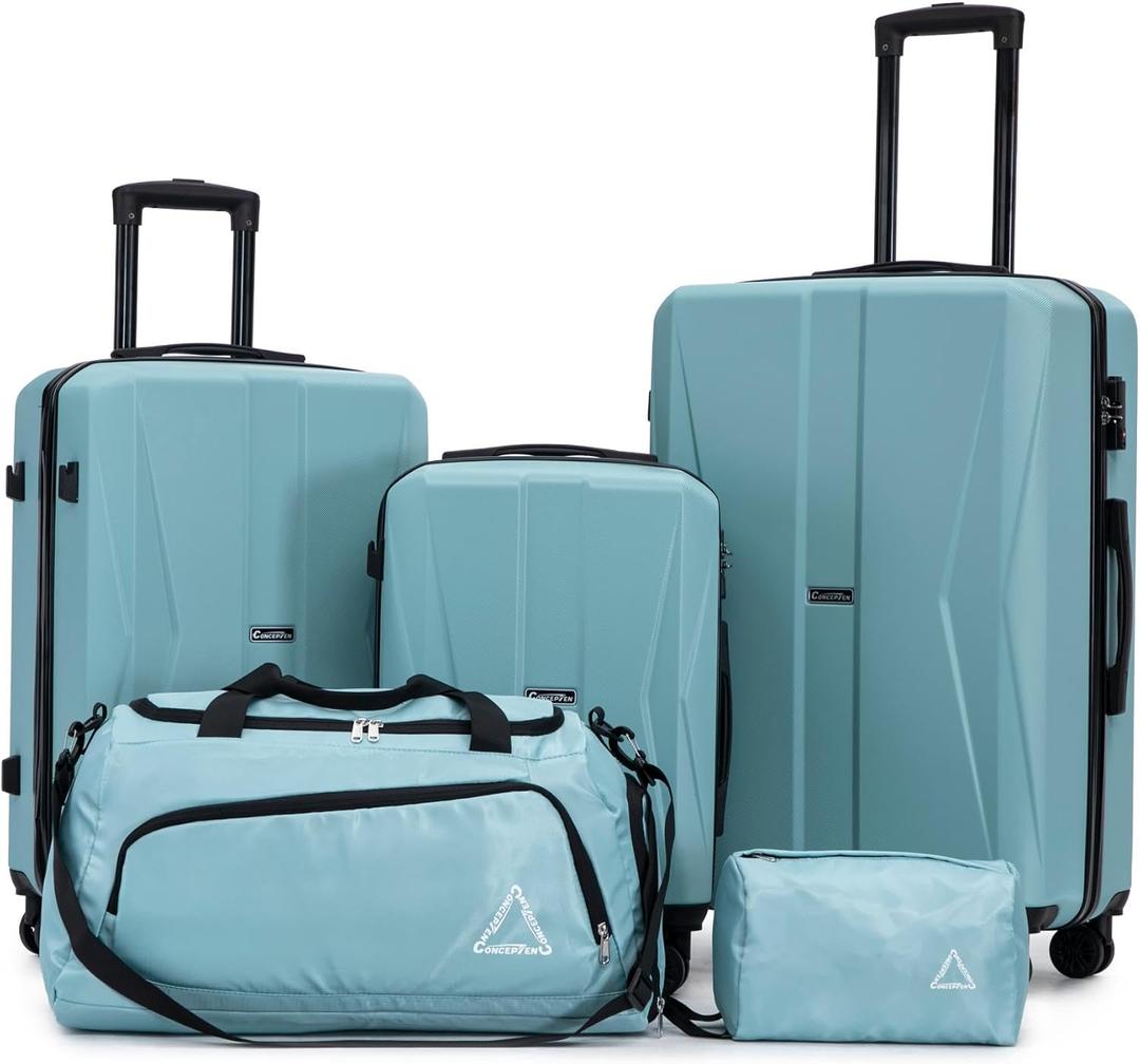 20/24/28 Inch Hardshell Suitcase Set, ABS Luggage Set with TSA Lock 5 Piece, 5PCS