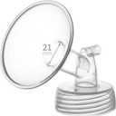21mm 1 pc Flange Compatible with Spectra S2 S1 9 Plus Ameda MYA Motif Luna Breastpumps Replacement to Pump Parts and Flange. Compatible with Spectra Parts/Accessories