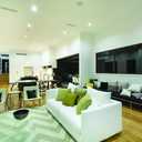 Juno 4-Inch Round Baffle Recessed Lighting Trim, Glare-Reducing Snap-in Trim for Can Lights, Fits IC1, TC1, TC1R Housings, White Finish