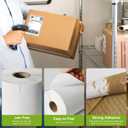 Compatible 4" x 6" Direct Thermal Label Replacement for DYMO 1744907 Postage Address Shipping Compatible with Dymo 4XL, Rollo & Zebra Printer Permanent Adhesive (6 Rolls, 220 Labels/Roll)