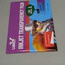 Uinkit 30 Sheets Pintable Transparency Film Acetate Clear Sheets for Crafts 8.5x11 OHP Overhead Projector Film For Inkjet Printer Quick-Dry