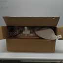 Baby Swings for Infants, Monamii Baby Swing, Infant Swing with 5 Speeds, 10 Lullabies, Electric Swing for Baby, Indoor & Outdoor Use (Beige)