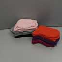 FNOVCO Kids Merino Wool Hiking Socks Toddlers Boys Girls Cozy Thermal Winter Thick Warm Crew Socks 6 Pairs (8-12 Years, Solid Color)