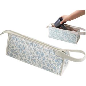 Curling Iron Travel Bag, Hair Tool Travel Bag Waterproof Hair Tool Portable Curling Iron Case with Handle for Flat Irons, Hairs Straighteners 13.4x4.3x7.5