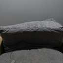 Headboard Pillow Queen, Triangle Pillows for Headboard, Head Board Backrest Wedge Pillow for Reading Sitting Working, Daybed Pillows with Removable Cover for Bed Dorm Sofa, Dark Grey