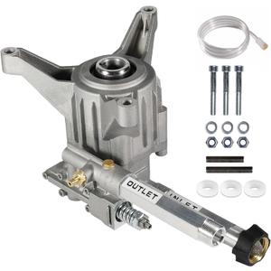 YAMATIC Vertical 7/8" Pressure Washer Pump  FRONT Inlet/Outlet, 3000 PSI 2.5 GPM  Replacement for Select Troy Bilt, Craftsman, Karcher, Brute, Homelite