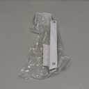 WLCSNG Over The Door Hooks, Extended Over The Door Clothes Hanger with 10 Ridges, Space-Saving Over The Door Rack, Door Hooks for Hanging Clothes, Larger Capacity Over The Door Hanger (1, White)