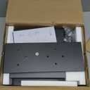 TUTOTAK Narrow Bookshelf, Vertical 8-Tier Bookcase, Spine Book Shelf for Small Space, Small Standing Shelf for Living Room, Office, Study, Entryway, Black BS07BK008 (8 Tier with 1 Cube)