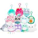 Bulk Squishmallows Plushie Keychain Set - 12 Pc Party Favors Bundle with 3.5" Keychain Plush Plus Stickers, More | Squishmallows Plushie Bag Clip for Backpack, Purse, More (Styles Will Vary)