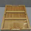 Artmeer Bed Tray Table with Folding Legs,Bamboo Breakfast in Bed for TV Table, Laptop Computer Tray,Eating,Snack Tray(Bamboo)