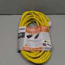Prime EC500825 25-Foot 12/3 SJTW Jobsite Outdoor Extension Cord, Yellow