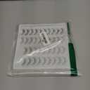 False Eyelashes 20 Pairs Long Lashes 14-18mm Wispy Lashes Faux Mink Lashes 14mm 3D Fluffy Cat Eye Lashes style 20-066)