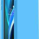 Vooii for iPhone SE Case 2022/3rd/2020,iPhone 8/7 Case, Upgraded Liquid Silicone with [Flat Edges] [Camera Protection] [Soft Anti-Scratch Microfiber Lining] Phone Case for iPhone SE - Blue
