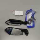 2 Pack Bike Mirrors, eBike Mirrors for Handlebars, 360 Adjustable Safety Bicycle Rear View Mirrors, Scratch Resistant Glass Lens, Bicycle Universal Fit Accessories (HD Version)