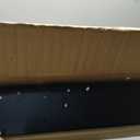SKM Washer and Dryer Pedestal with Solid Top and Drawer, 28x28x14 in, Black